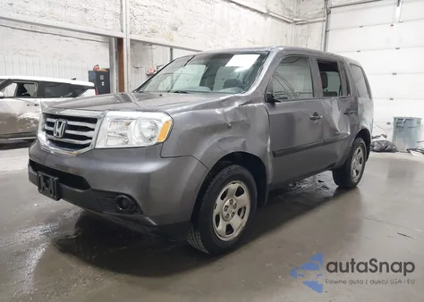 2014 Honda Pilot Lx из США, поврежденный, VIN 5FNYF4H25EB006349